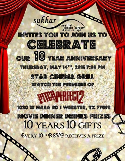 10 YEAR ANNIVERSARY EVENT