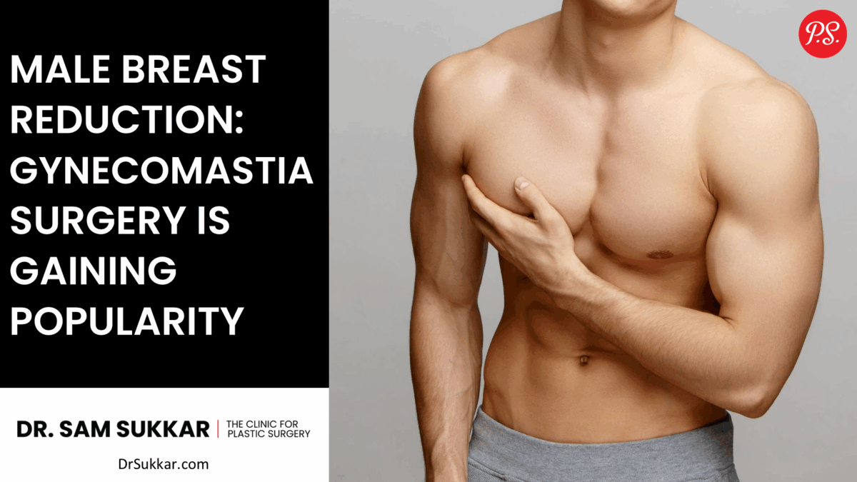 Male Breast Reduction: Why Gynecomastia Surgery Is Gaining Popularity by Dr. Sam Sukkar, MD