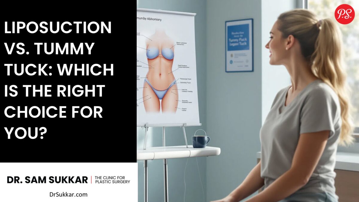 Liposuction and Tummy Tuck: Which is the Right Choice for You? by Dr. Sam Sukkar, MD