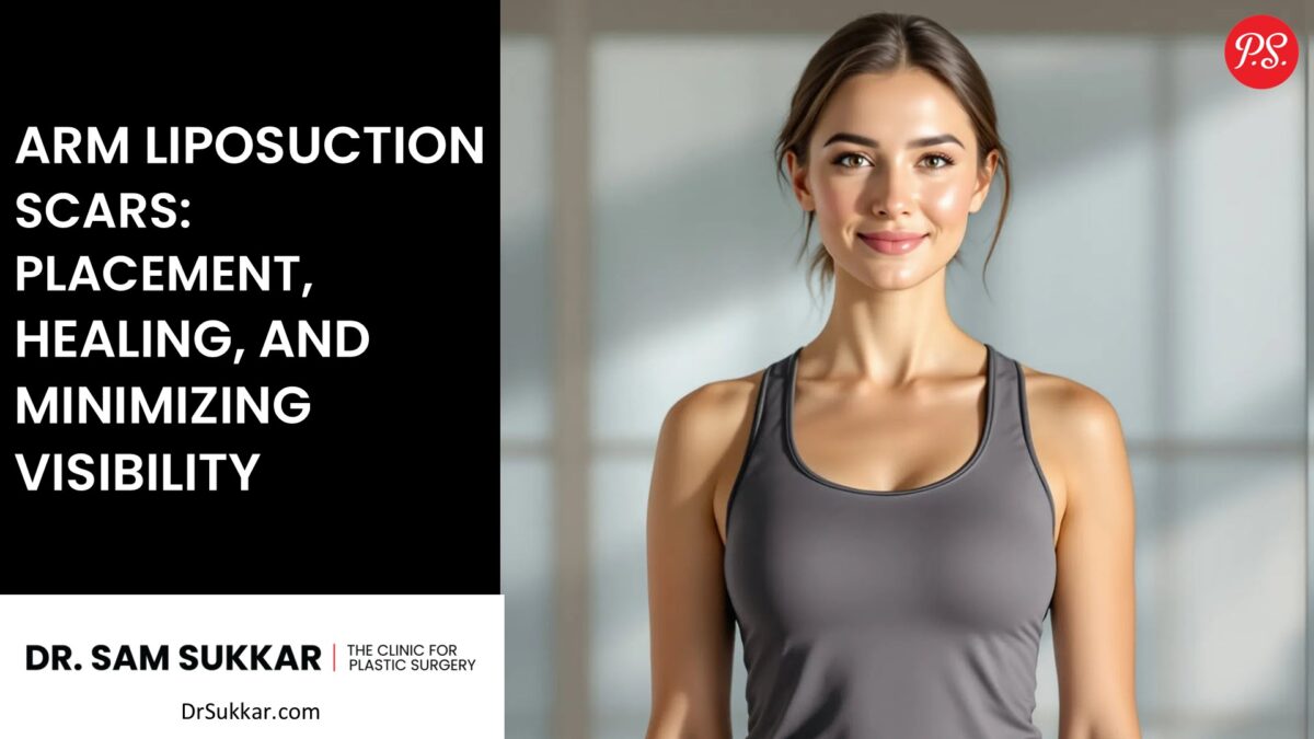 Arm Liposuction Scars: Placement, Healing, and Minimizing Visibility by Dr. Sam Sukkar, MD