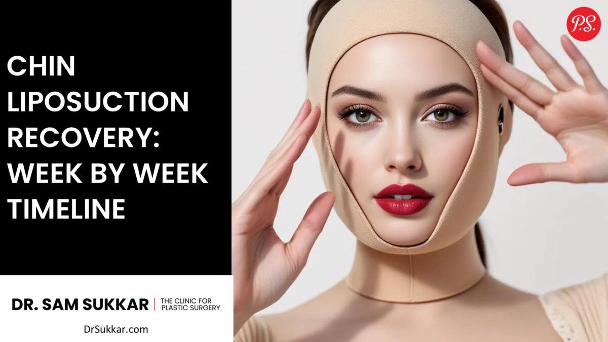 Chin Liposuction Week by Week Recovery Timeline By Dr Sam Sukkar MD