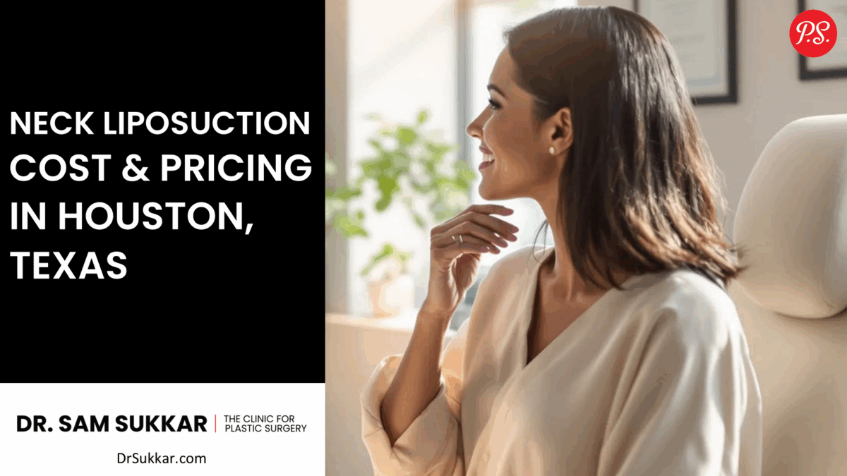Neck Liposuction Cost and Pricing in Houston, Texas by Dr. Sam Sukkar, MD