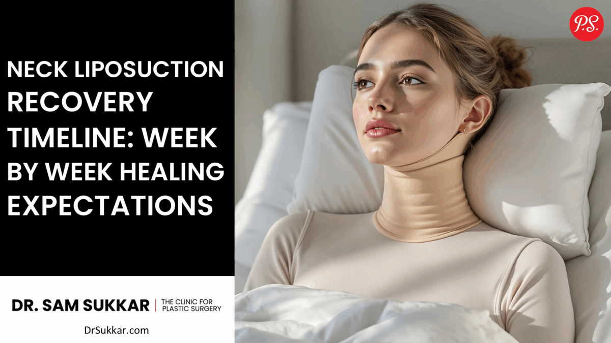 Neck Liposuction Recovery Timeline: Week by Week Healing Expectations by Dr. Sam Sukkar, MD
