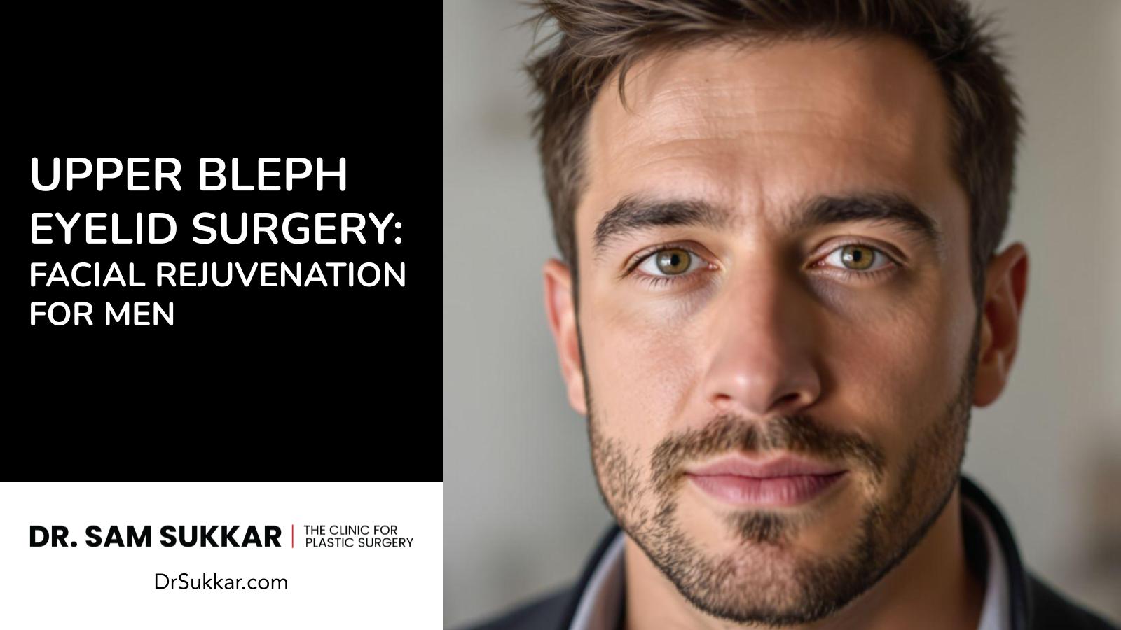 Upper Bleph Eyelid Surgery: Facial Rejuvenation for Men