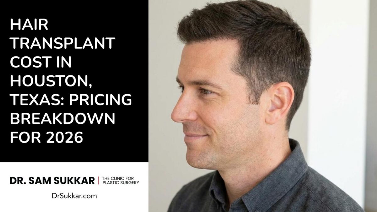 Hair Transplant Cost In Houston, Texas: Pricing Breakdown for 2026 by Dr. Sam Sukkar, MD