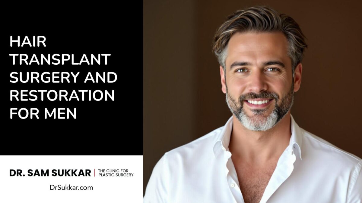 Hair Transplant Surgery and Restoration for Men by Dr. Sam Sukkar, MD
