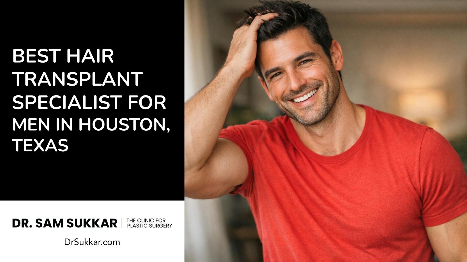 Best Hair Transplant Specialist for Men In Houston, TX