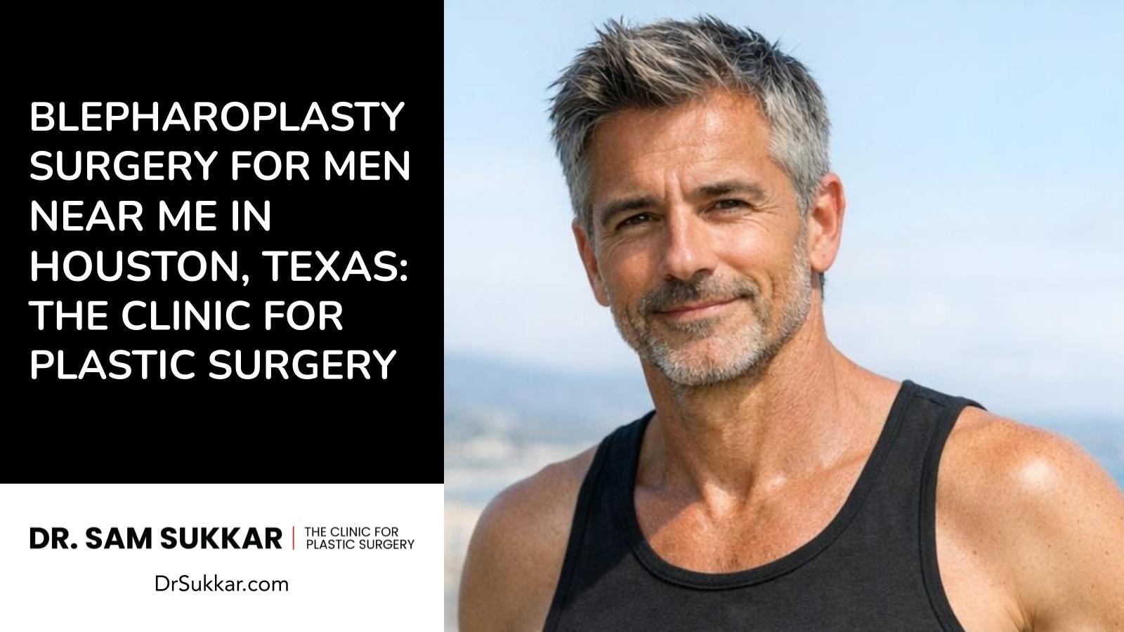 Blepharoplasty for Men Near Me In Houston, Texas: The Clinic For Plastic Surgery