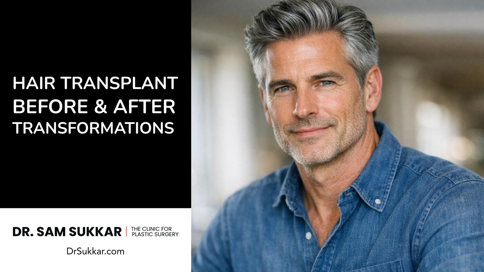 Hair Transplant Before and After Transformations