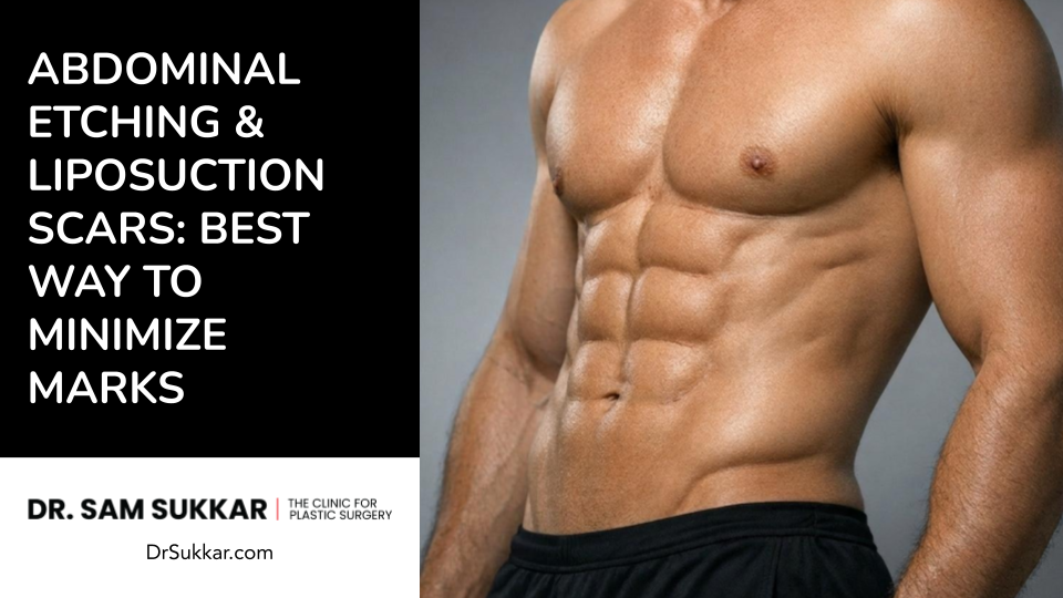 Abdominal Etching & Liposuction Scars: Best Way to Minimize Marks by Dr. Sam Sukkar, MD in Houston, TX