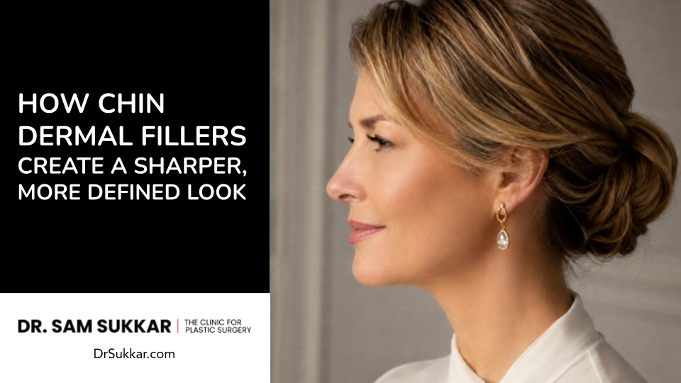 How Chin Dermal Fillers Create a Sharper, More Defined Look