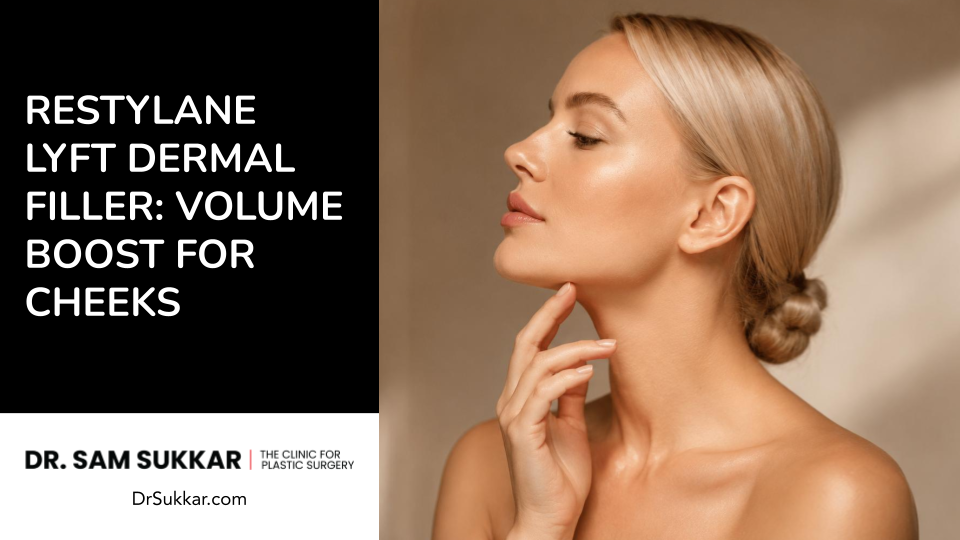 Restylane Lyft Dermal Filler: Volume Boost for Cheeks by Dr. Sam Sukkar, MD