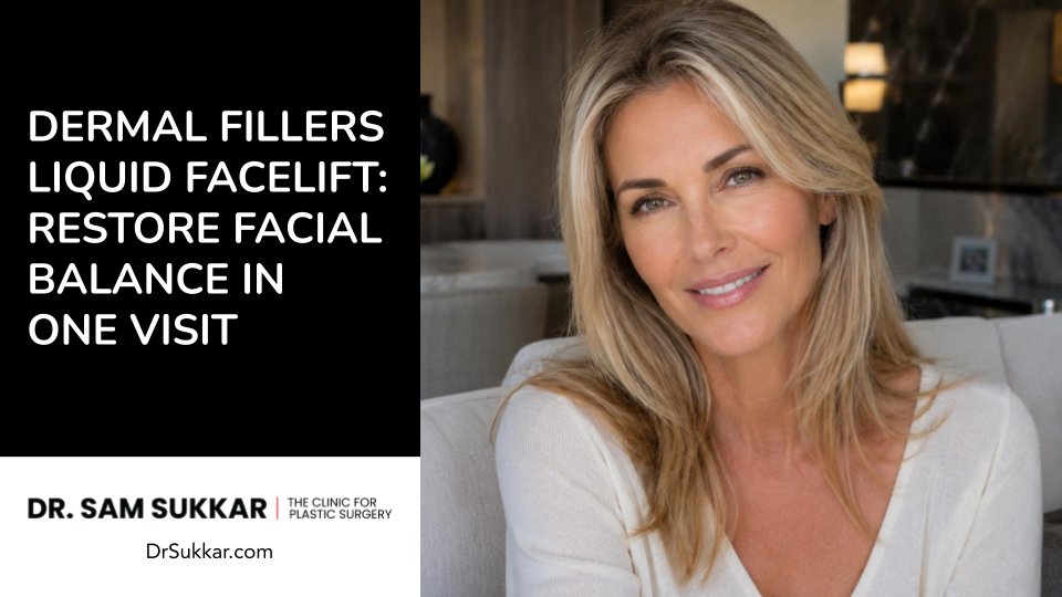 Dermal Fillers Liquid Facelift: Restore Facial Balance in One Visit