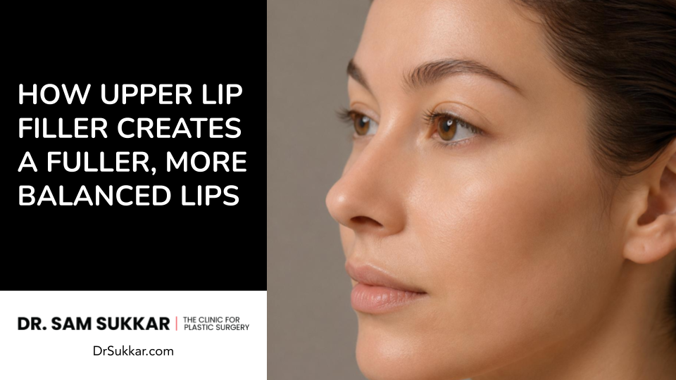 How Upper Lip Filler Creates a Fuller, More Balanced Lips Dr. Sam Sukkar, MD