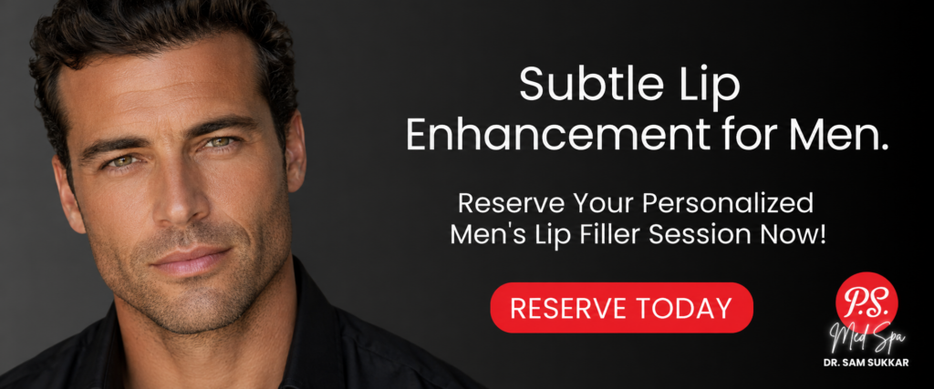 Lip Fillers for Men in Houston, Texas