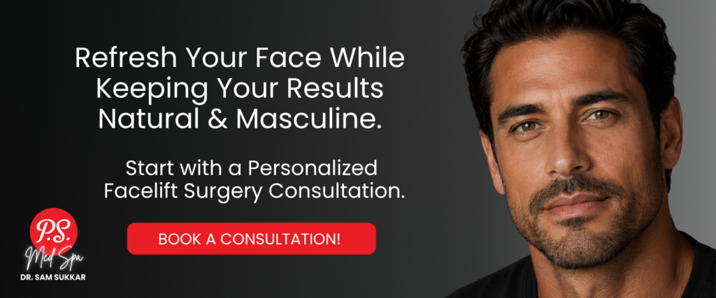 Male Deep Plane Facelift in Houston, Texas