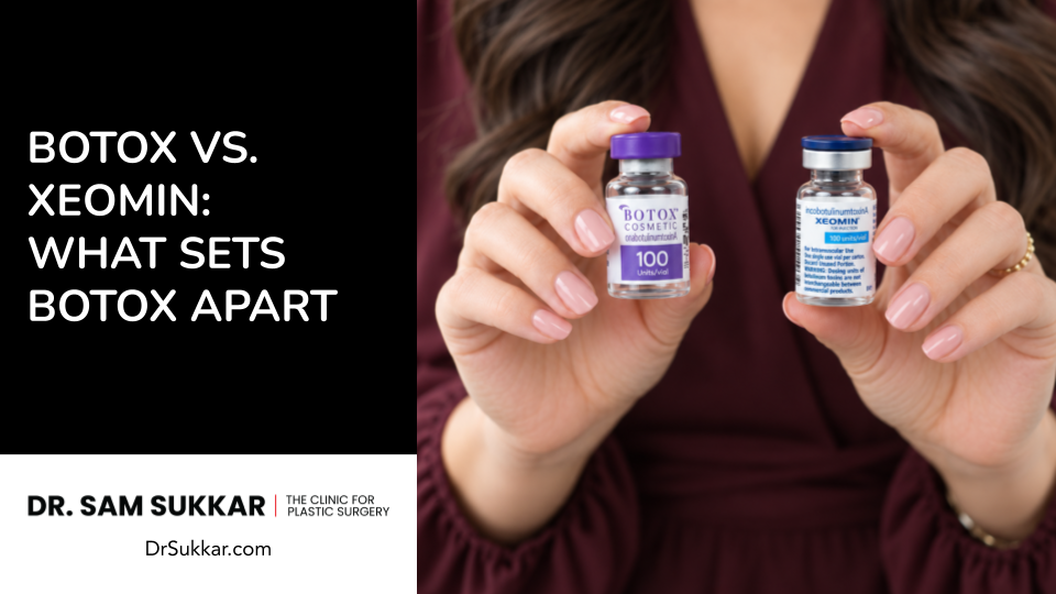 Botox vs. Xeomin: What Sets Botox Apart