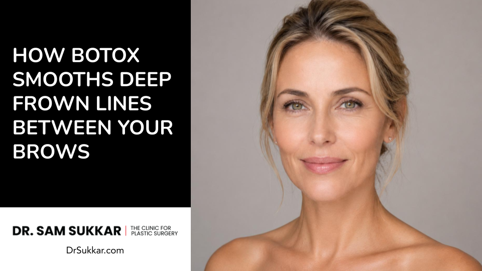 How Botox Smooths Deep Frown Lines Between Your Brows