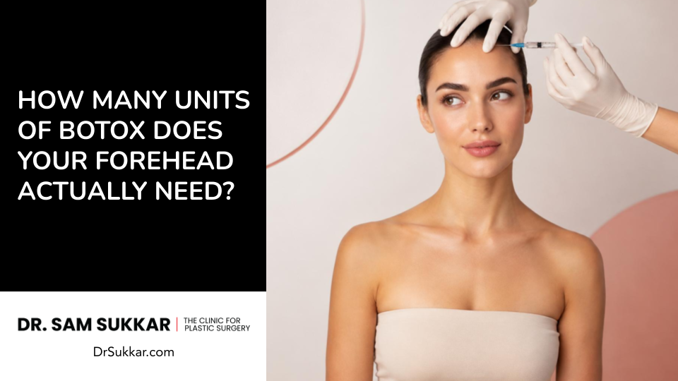 How Many Units of Botox Does Your Forehead Actually Need?