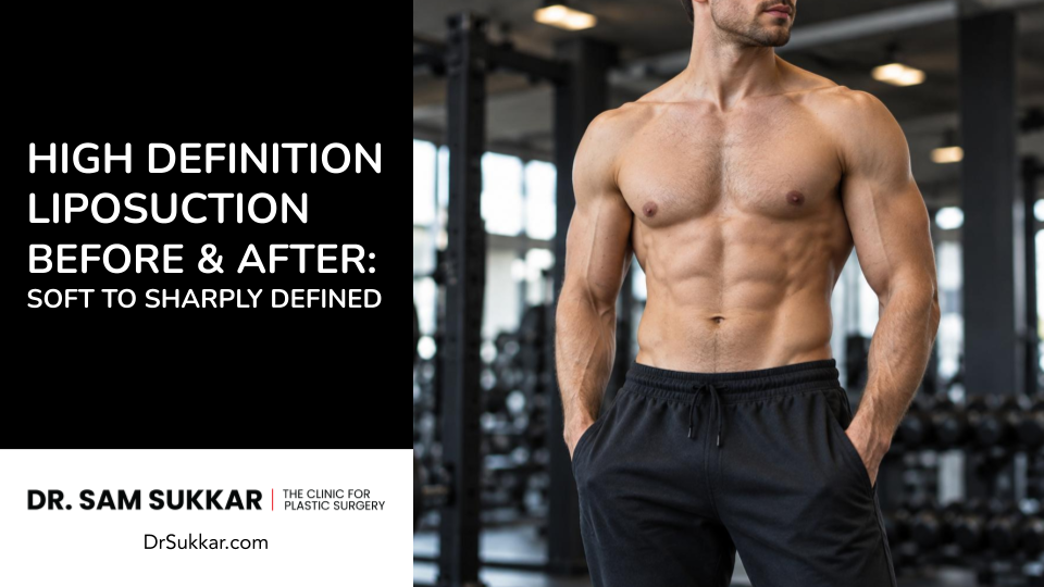 High Definition Liposuction Before and After: Soft to Sharply Defined